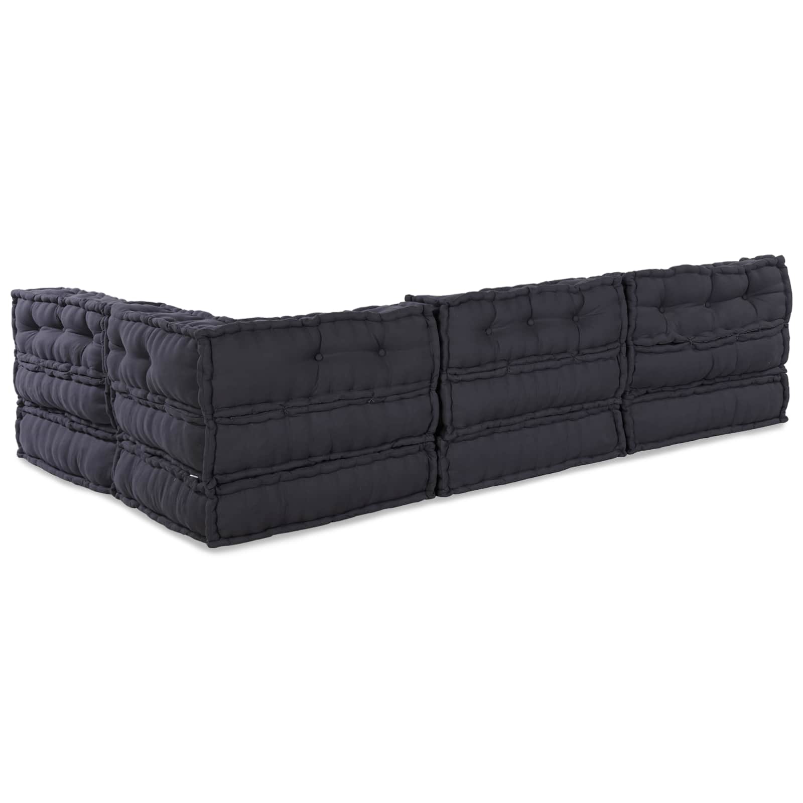 Modularna sofa 4 pcs Antracit Tkanina