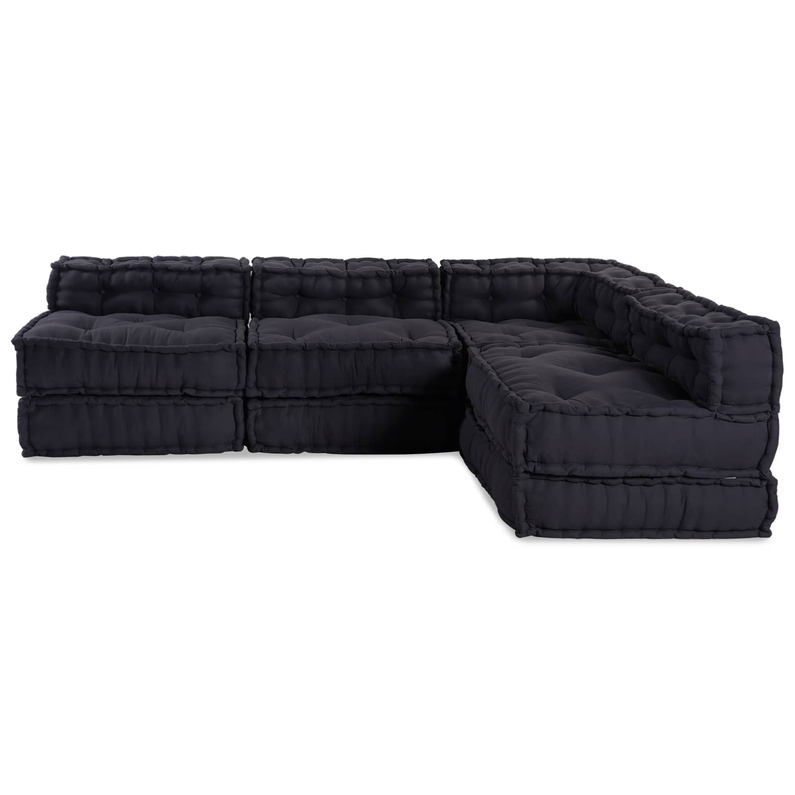 Modularna sofa 4 pcs Antracit Tkanina