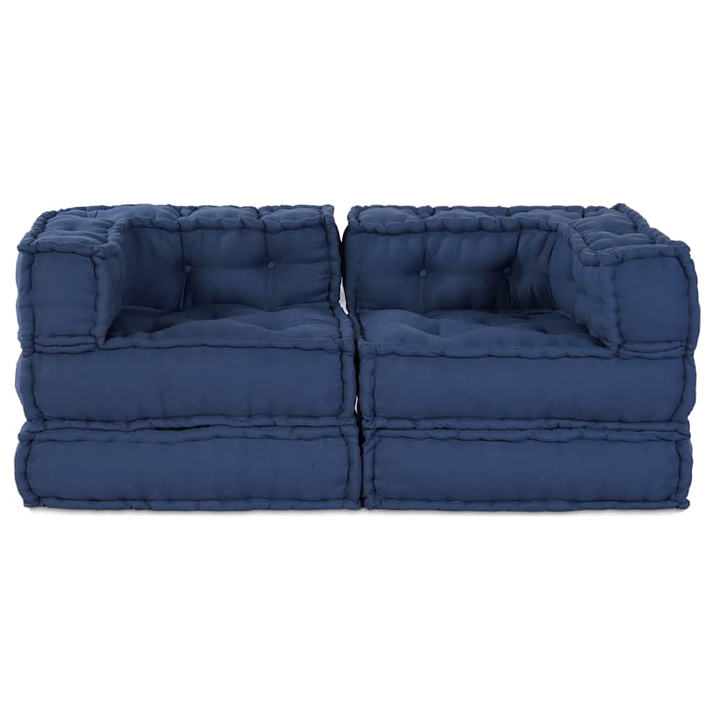 Modularna sofa 2 pcs Indigo 140 x 70 x 56 cm Tkanina
