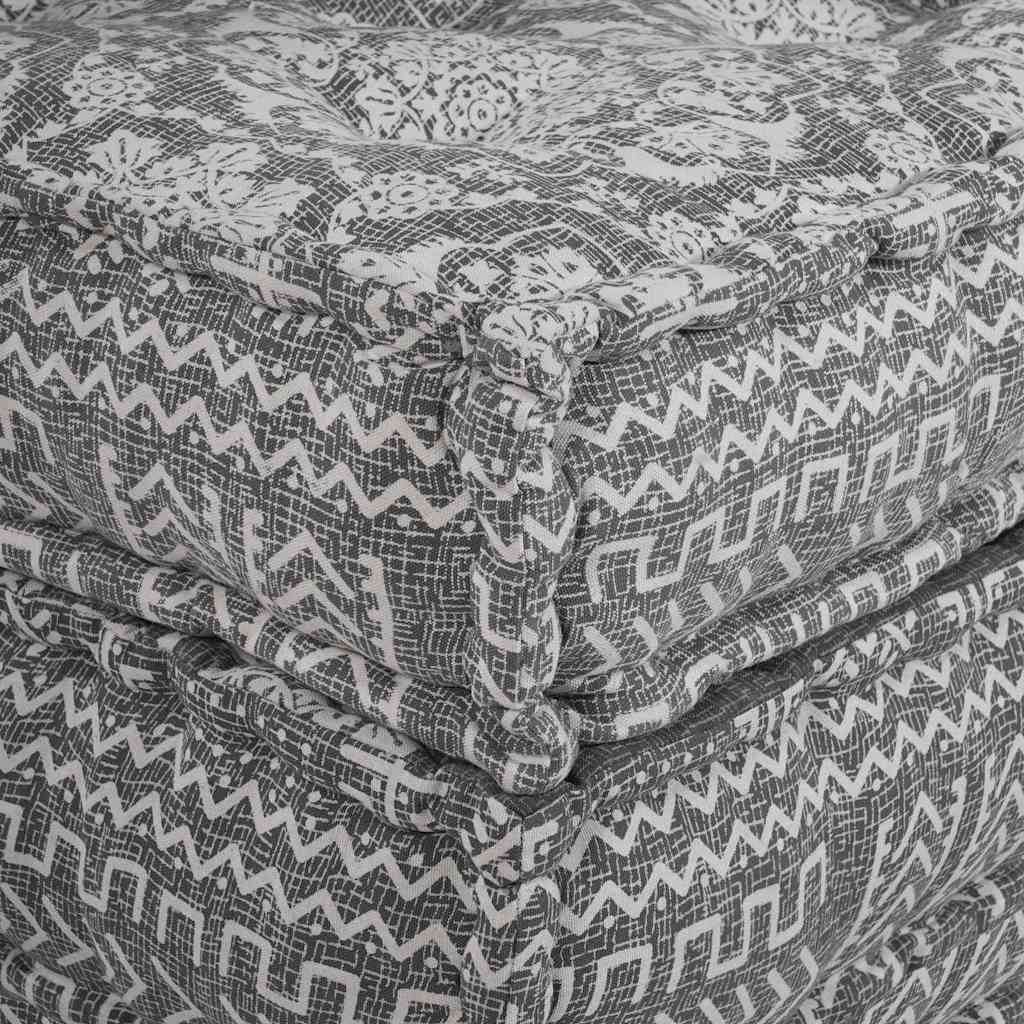 Modularna sofa 2 pcs Svjetlosiva 140 x 70 x 36 cm Tkanina