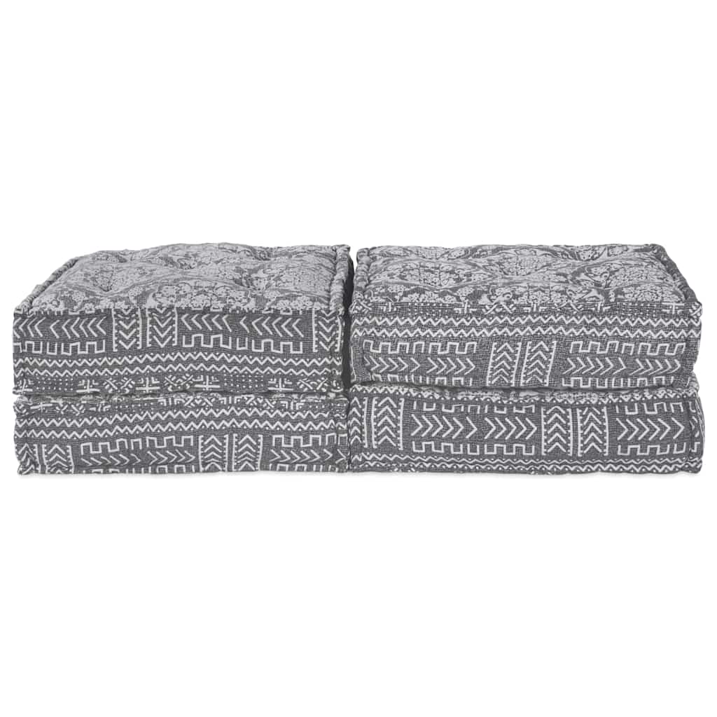 Modularna sofa 2 pcs Svjetlosiva 140 x 70 x 36 cm Tkanina