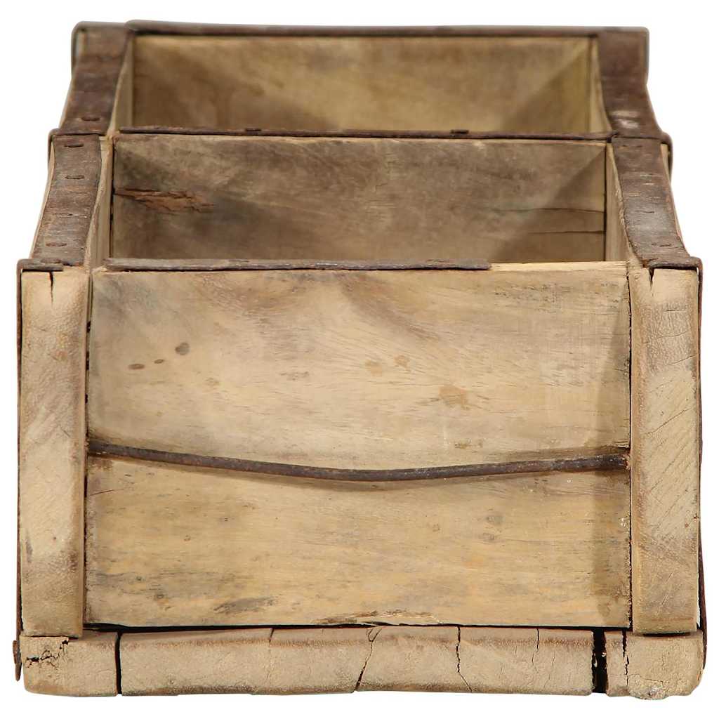 Pladanj 4 pcs Smeđa 57 x 15 x 9 cm Čvrsto drvo iz reciklaže