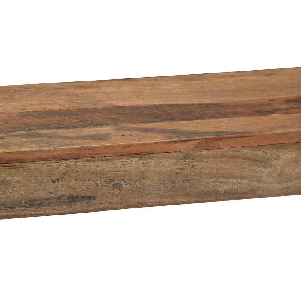 Konačna Stolić Smeđa 110 x 35 x 76 cm Čvrsto drvo iz reciklaže