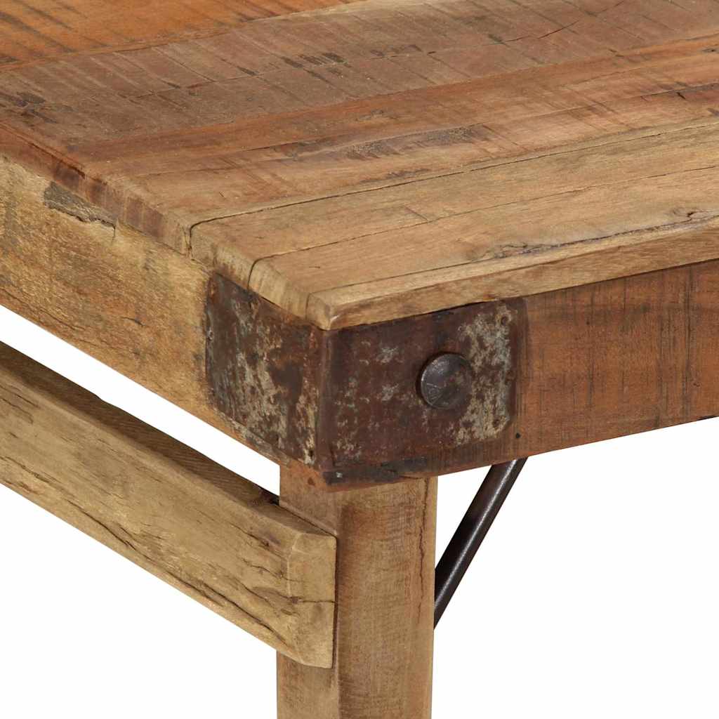 Kava Stol Smeđa 110 x 55 x 40 cm Čvrsto drvo iz reciklaže