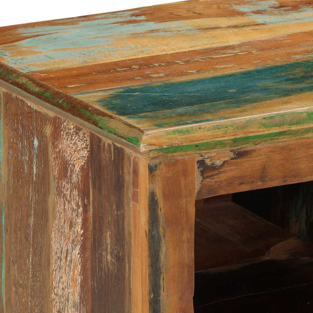 Ormar za cipele Smeđa 110 x 35 x 40 cm Čvrsto drvo iz reciklaže