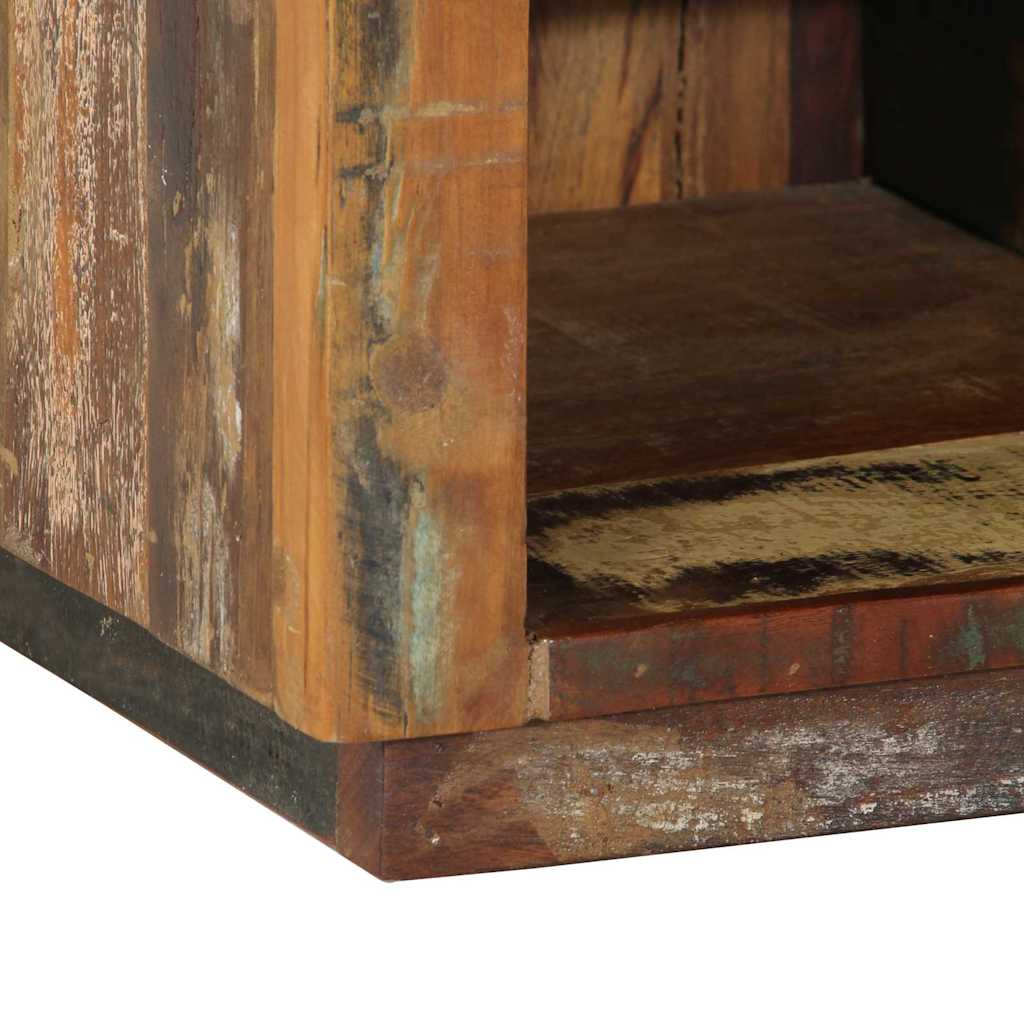 Ormar za cipele Smeđa 110 x 35 x 40 cm Čvrsto drvo iz reciklaže