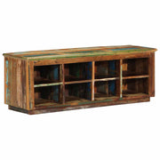 Ormar za cipele Smeđa 110 x 35 x 40 cm Čvrsto drvo iz reciklaže