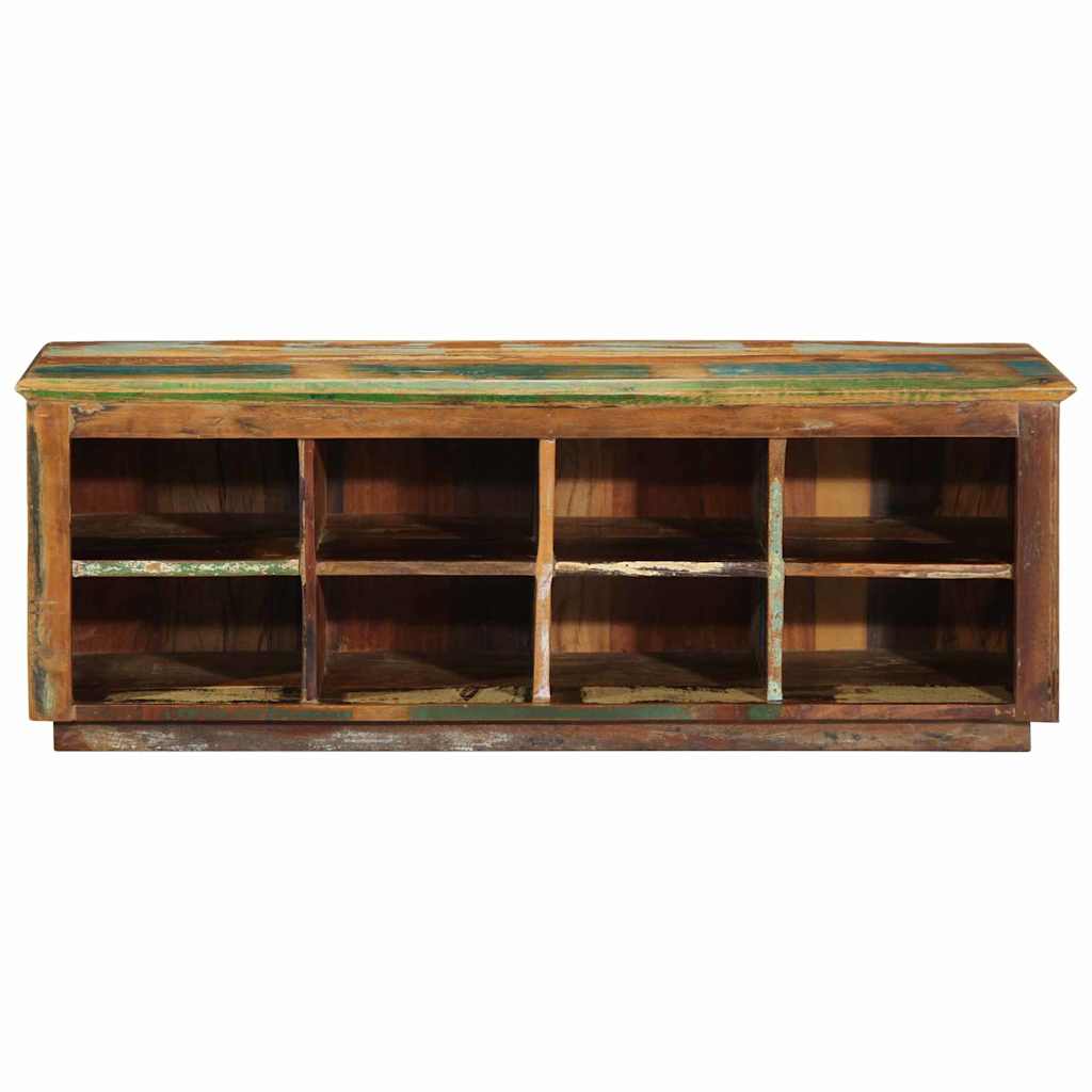 Ormar za cipele Smeđa 110 x 35 x 40 cm Čvrsto drvo iz reciklaže
