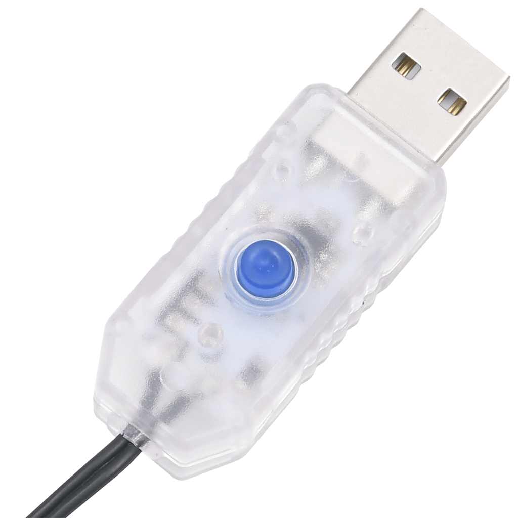 Umjetno tanko božićno drvce s 300 LED žarulja 210 cm