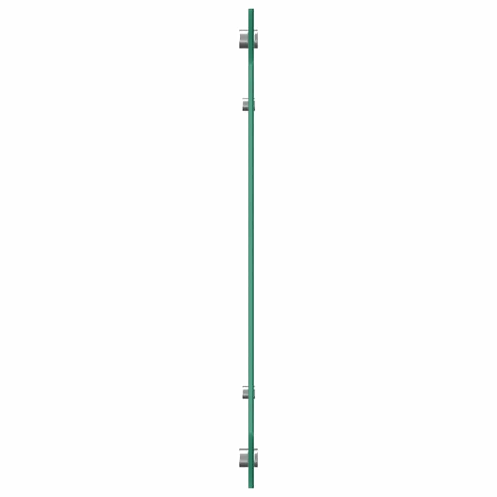 Kuhinjske zaštite od prskanja 2 kom prozirne 70x50 cm staklene