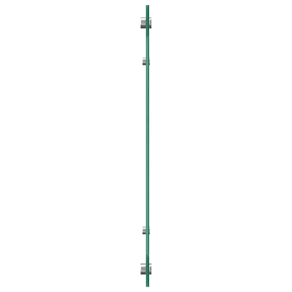 Kuhinjske zaštite od prskanja 2 kom prozirne 70x60 cm staklene