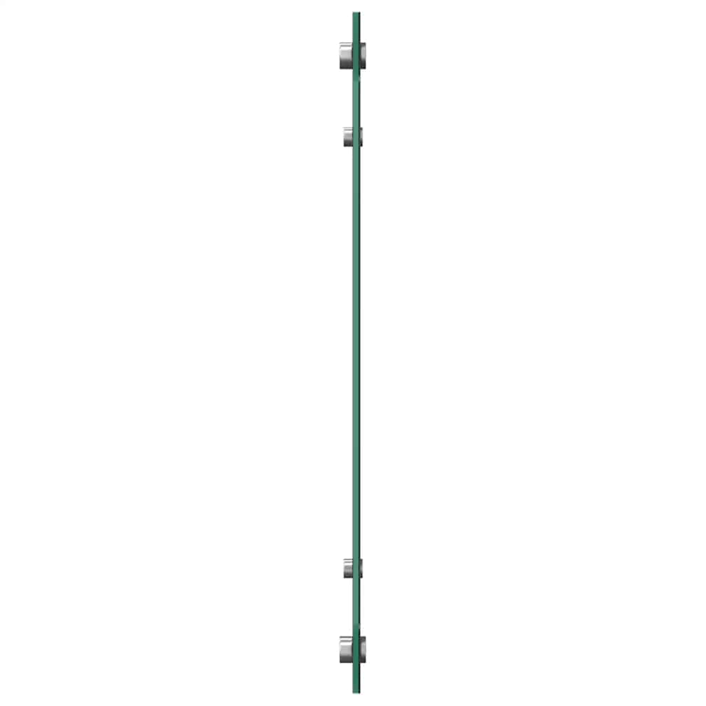 Kuhinjske zaštite od prskanja 2 kom crne 80 x 60 cm staklene
