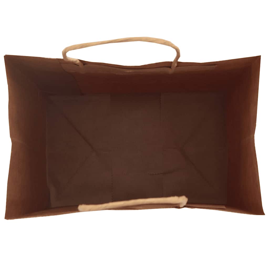 Papirnate vrećice 250 kom s ručkama plave 32x22x28 cm