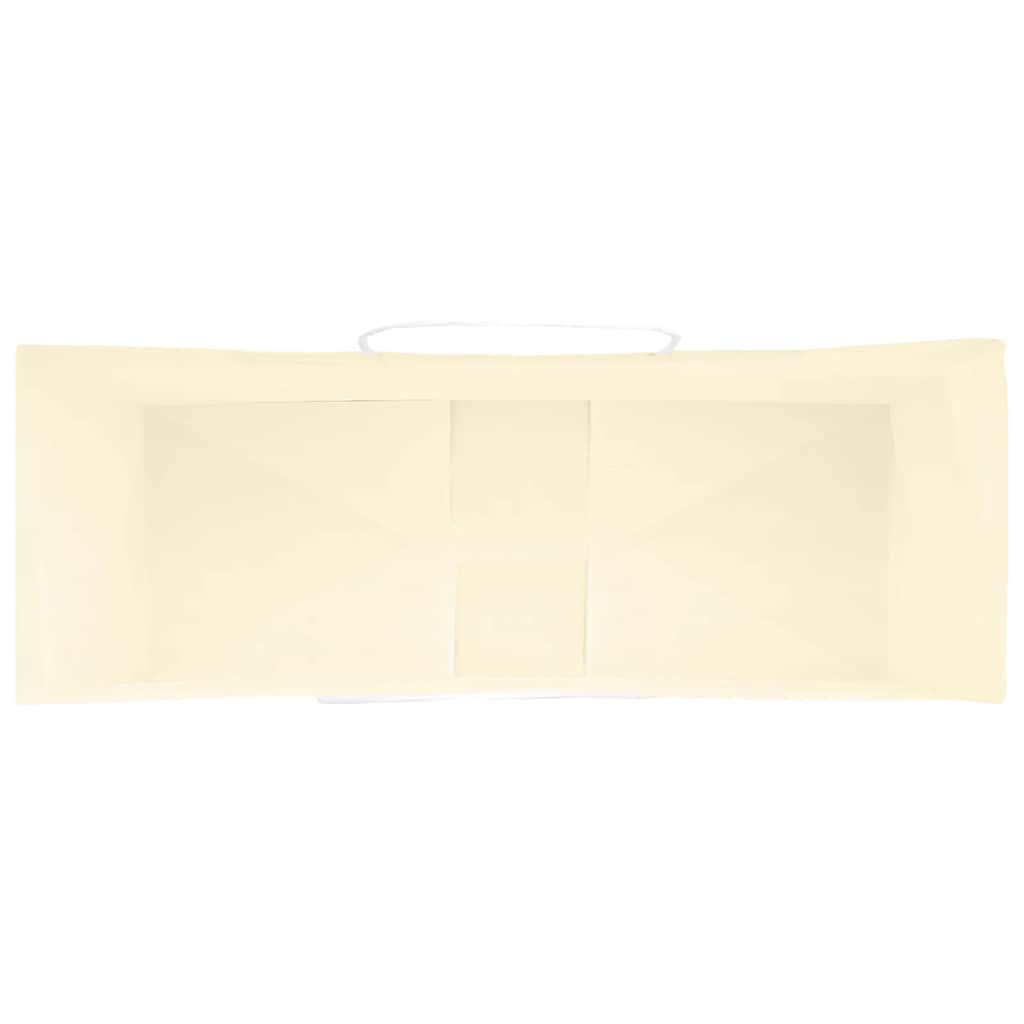 Papirnate vrećice 50 kom s ručkama žute 45x17x48 cm