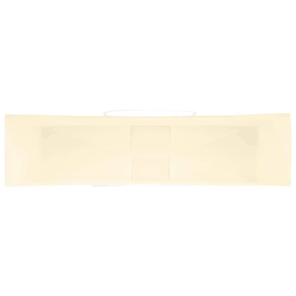 Papirnate vrećice 50 kom s ručkama žute 54x15x49 cm