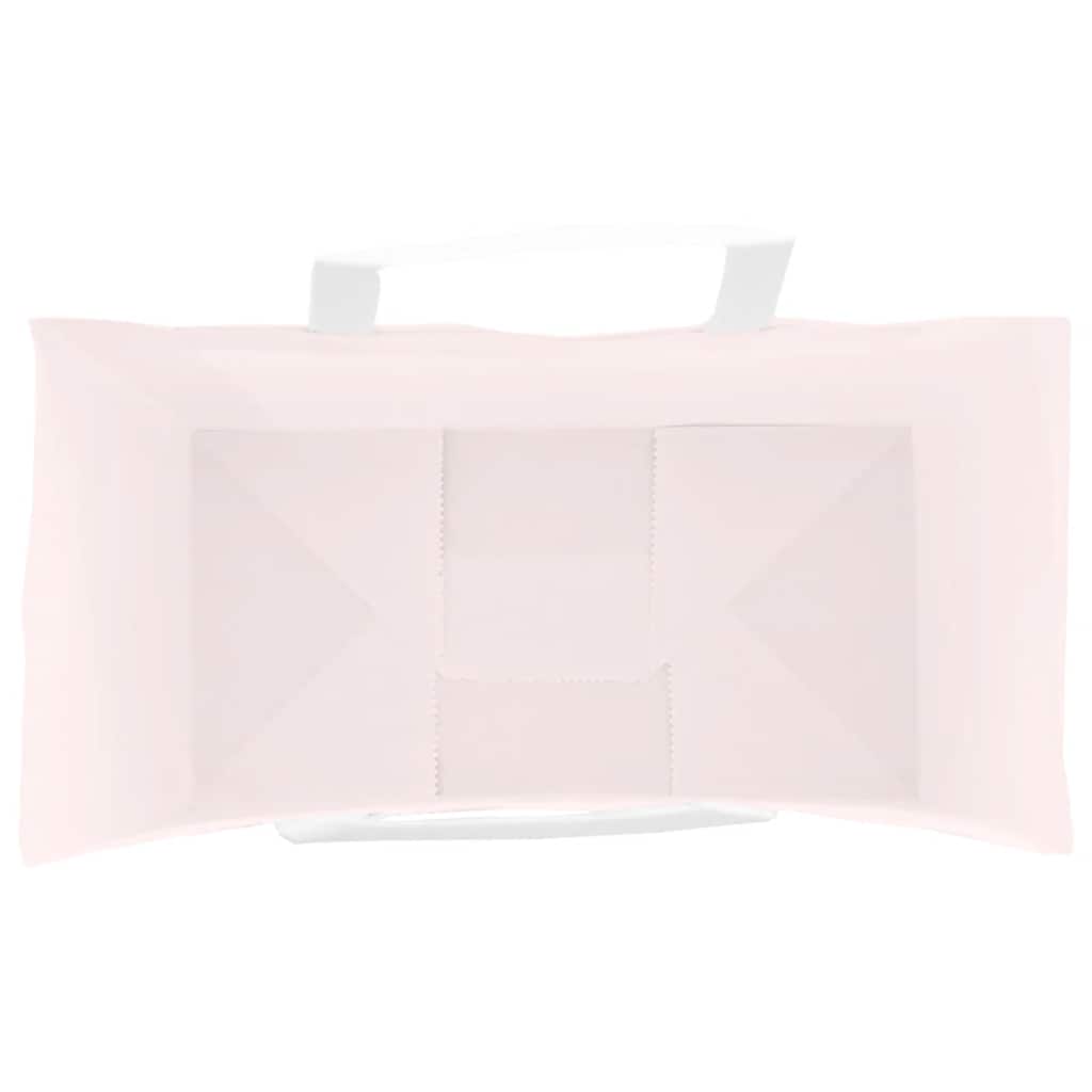 Papirnate vrećice 250 kom s ručkama ružičaste 21x11x36 cm