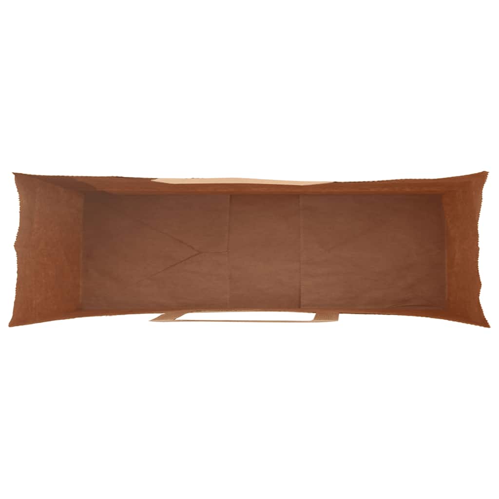 Papirnate vrećice 250 kom s ručkama plave 54x15x49 cm
