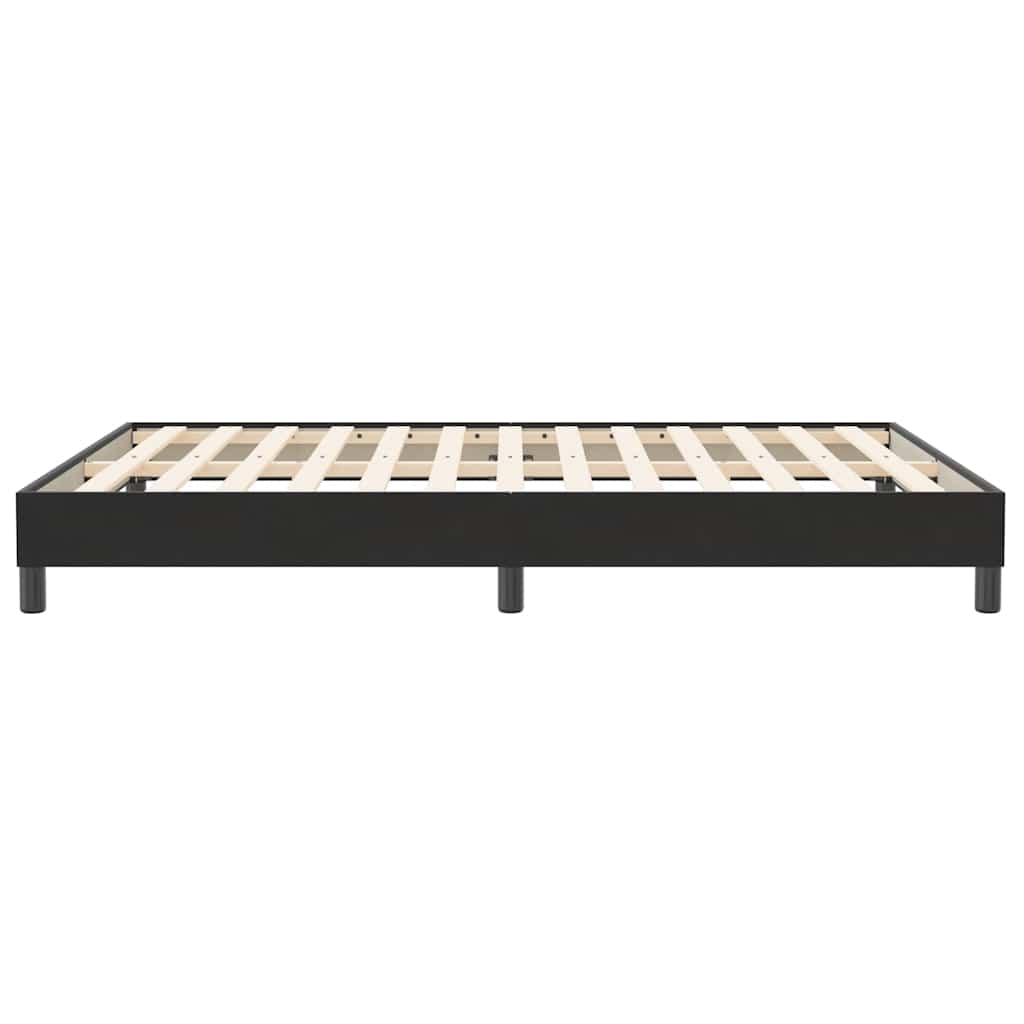 Box Spring krevet bez madraca crni 140x210 cm samt
