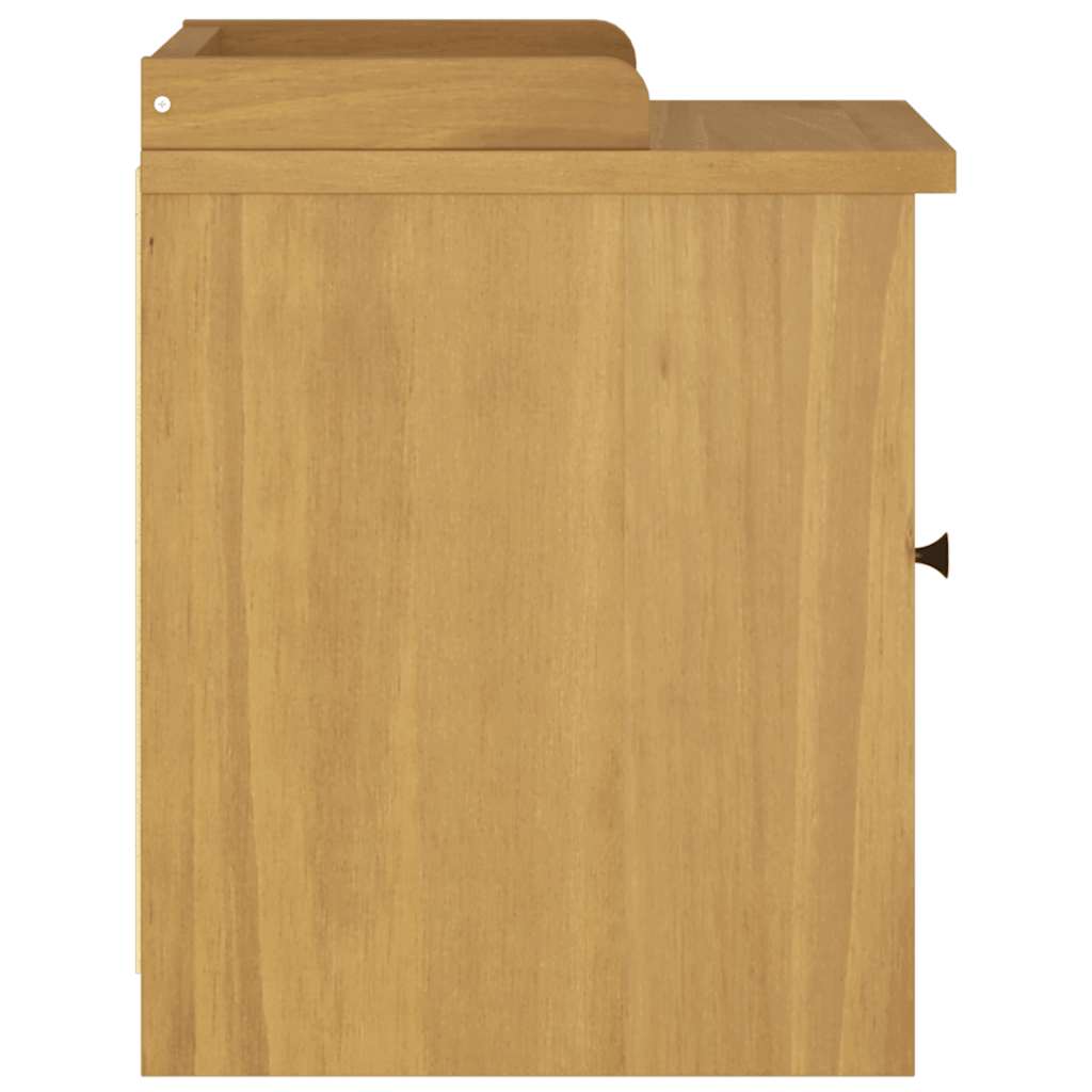 Klupa za predsoblje SANDNES 45x40x50 cm od masivne borovine