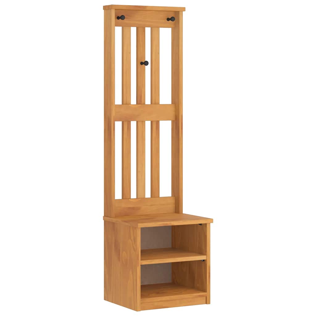 Drvo za dvoranu SANDNES 45x40x159,5 cm puno drvo bor