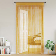 Zavjese od špage 2 kom zlatne 100x250 cm