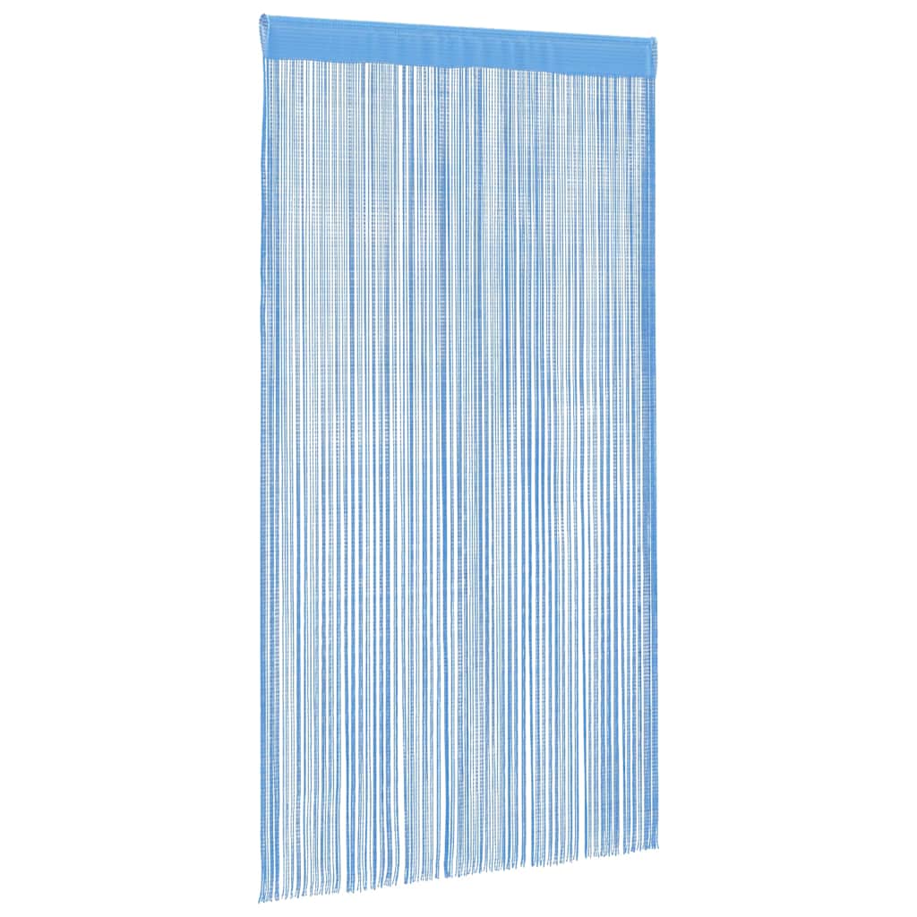 Nižaste zavjese 2 kom svijetloplave 140x250 cm