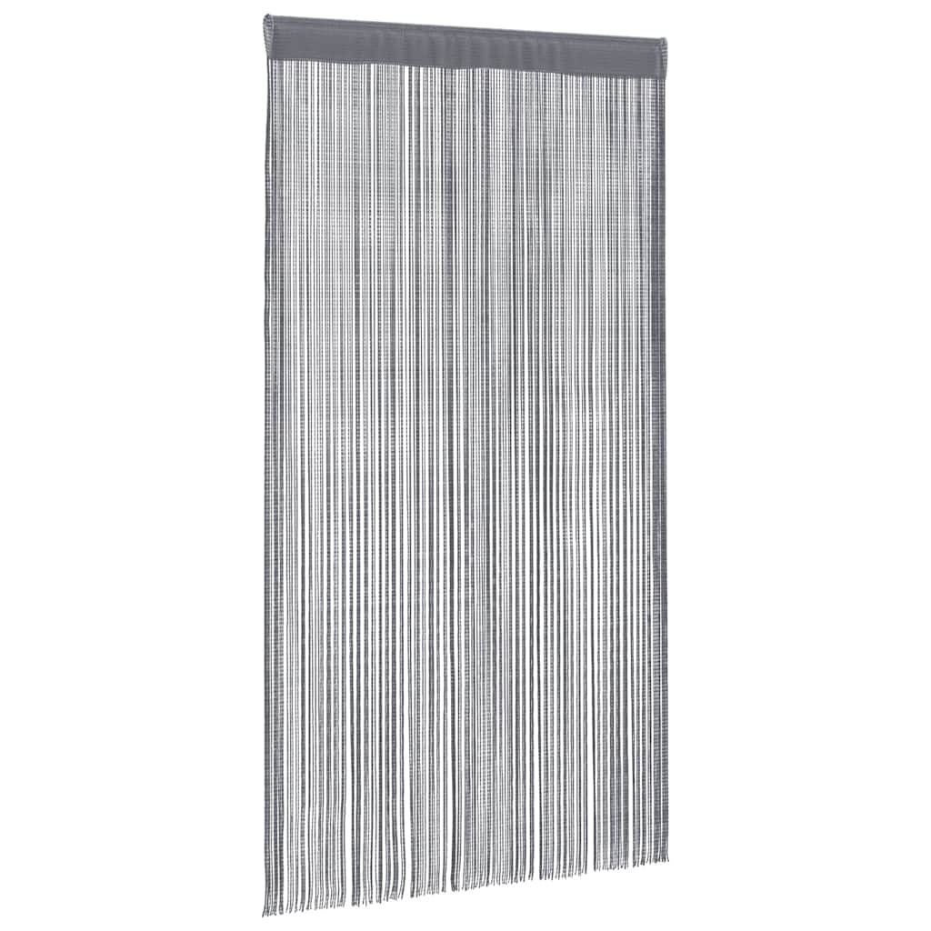 Zavjese od špage 2 kom antracit boje 100x250 cm