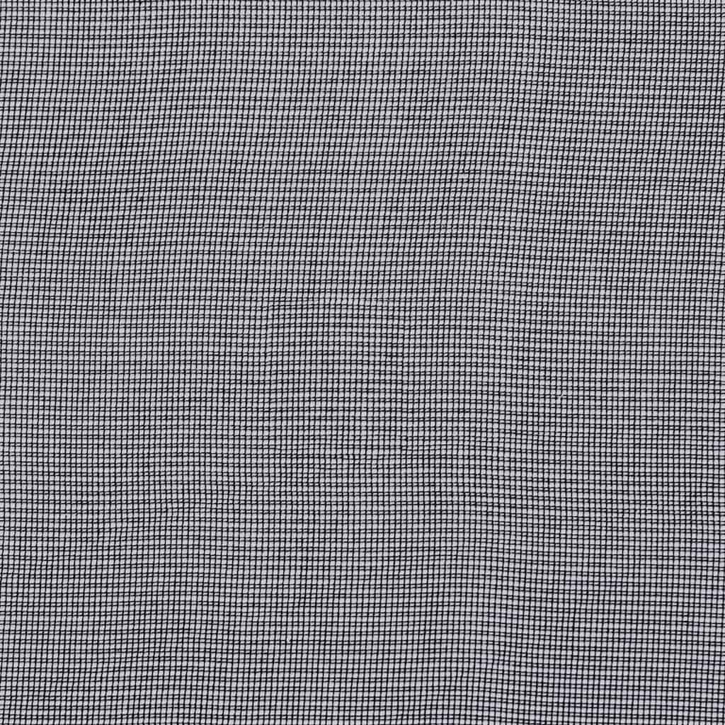 Voile zavjese s ušicama 2 kom crne 140x260 cm