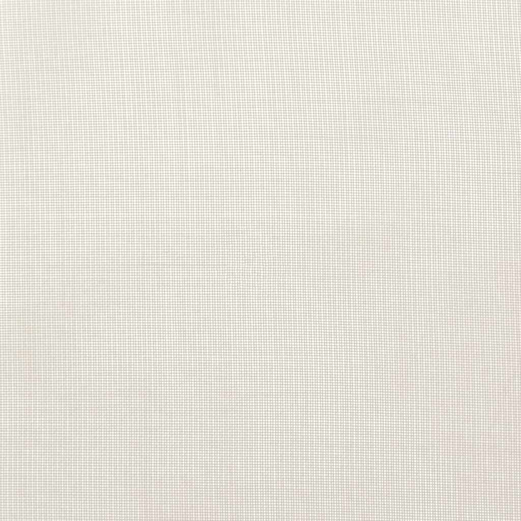 Voile zavjese s gornjim jezičcima 2 kom krem