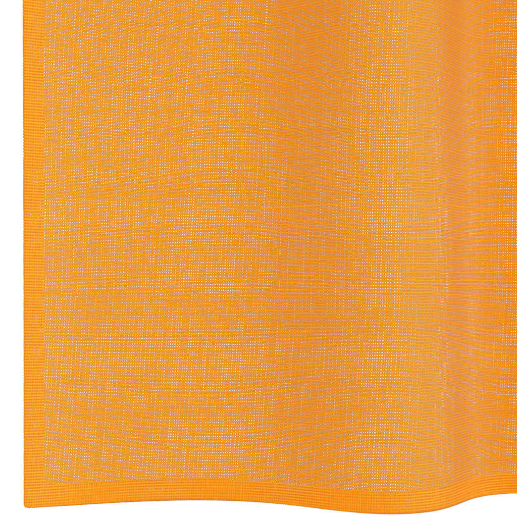Voile zavjese s petljama 2 kom narančaste 140x245 cm