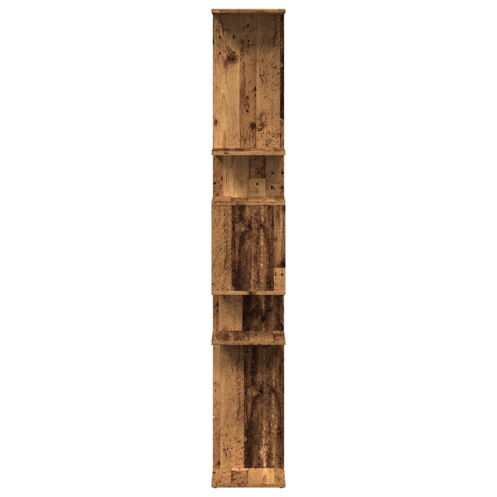 Ormarić za knjige boja drva 92x29x188 cm konstruirano drvo