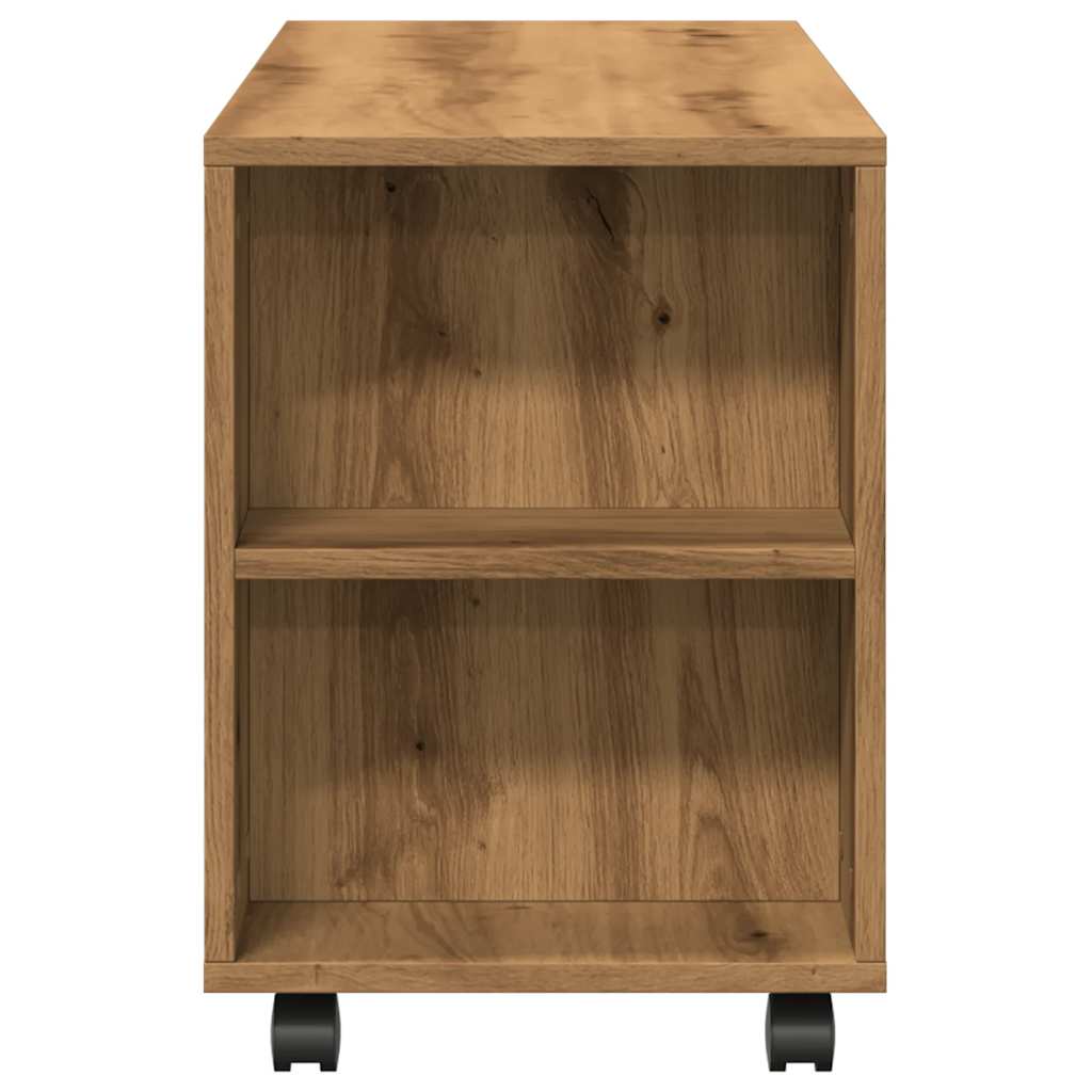 TV ormarić s kotačićima Artisan hrast 102x34,5x43 cm