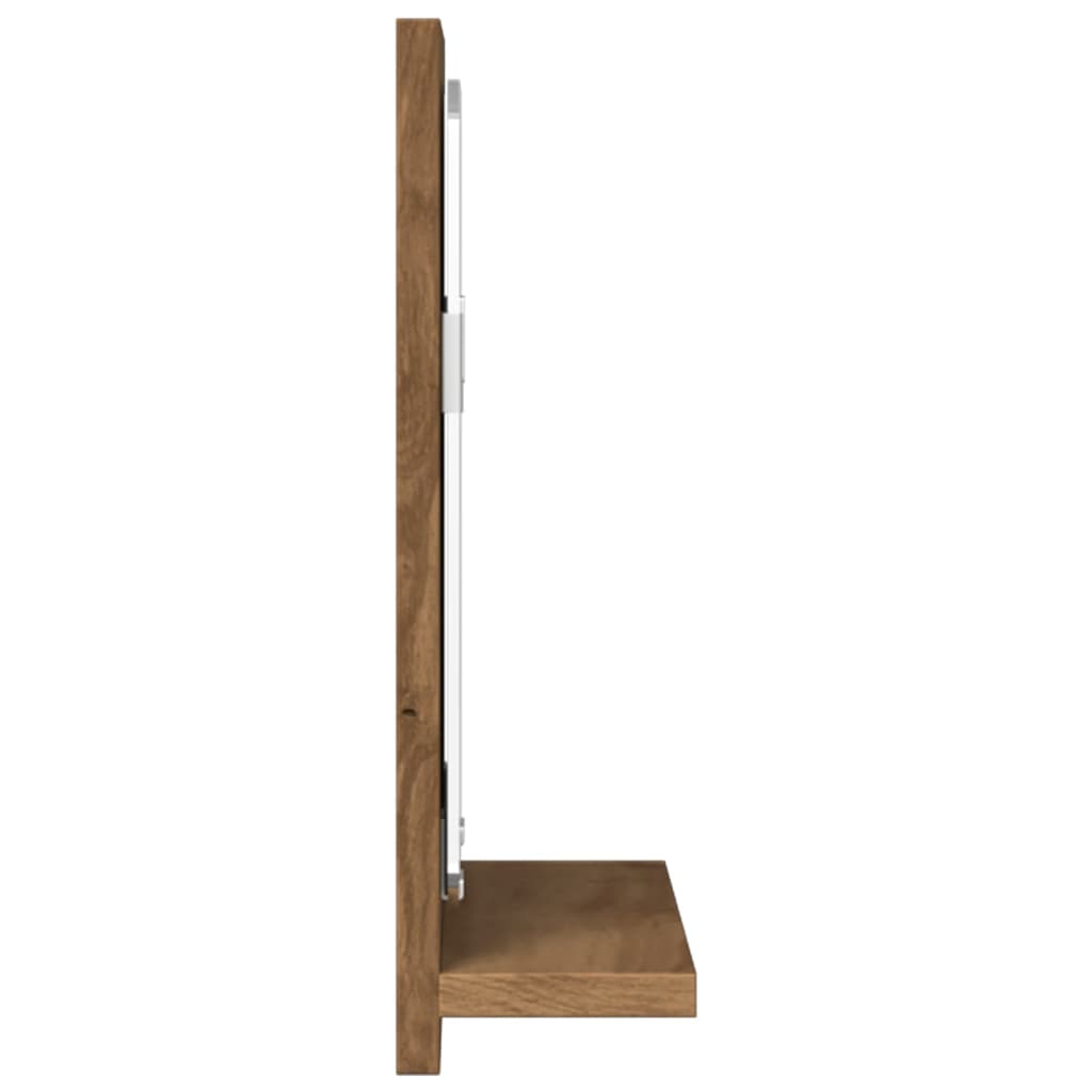Kupaonski ormarić s ogledalom Artisan hrast 40x11x37 cm