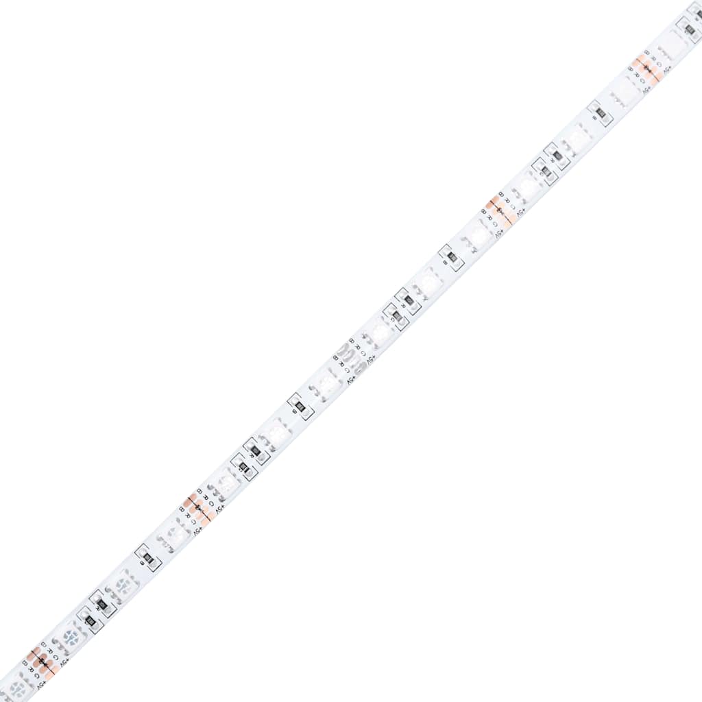 TV ormarić s LED svjetlima staro drvo 60x35x15,5 cm