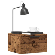 Zidni noćni ormarić Old Wood 34x30x20 cm