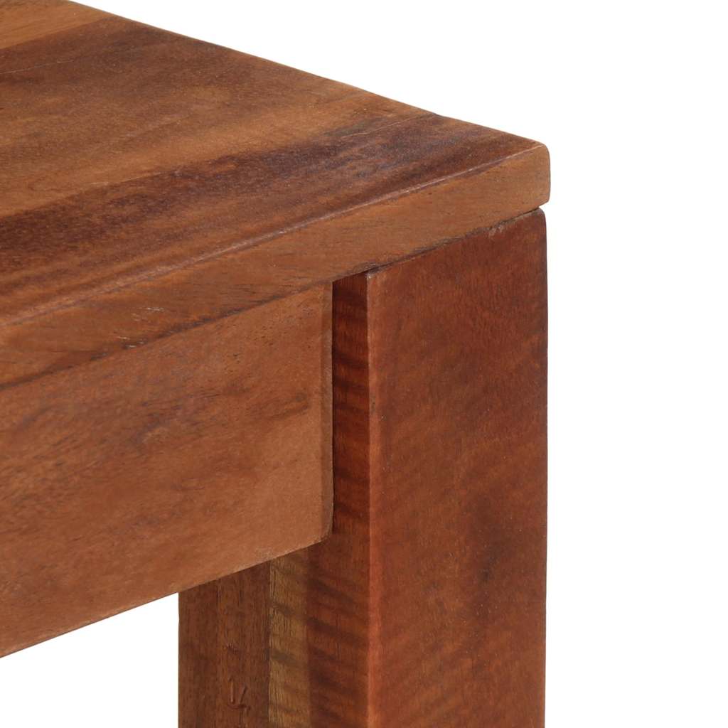 Konzolni stol 120x30x76 cm puno drvo bagrem
