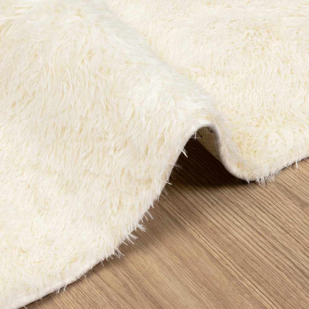 Čupavi tepih s visokim vlaknima NAVARRA krem 60x100 cm