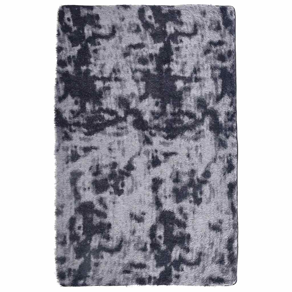 Čupavi tepih s visokim vlaknima NAVARRA tamnosiva 130x200 cm