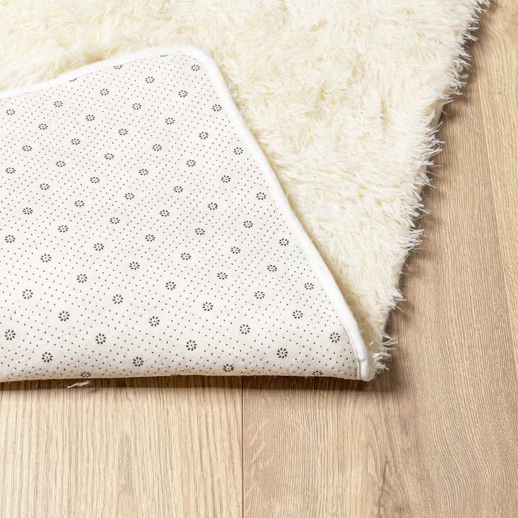Čupavi tepih s visokim vlaknima NAVARRA krem 160x230 cm
