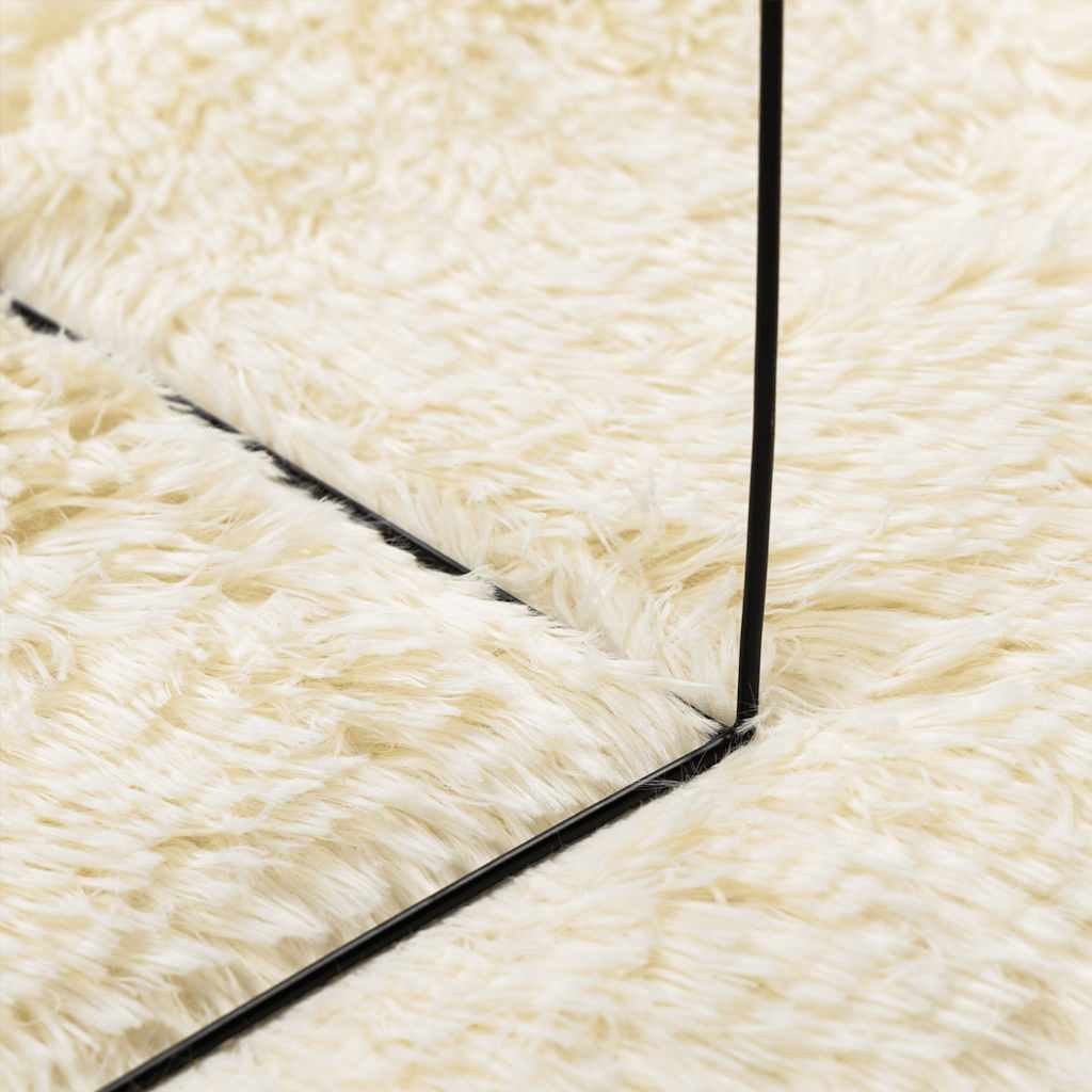 Čupavi tepih s visokim vlaknima NAVARRA krem 240x340 cm