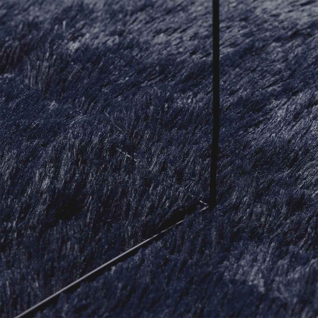 Čupavi tepih s visokim vlaknima NAVARRA tamnoplavi 240x340 cm