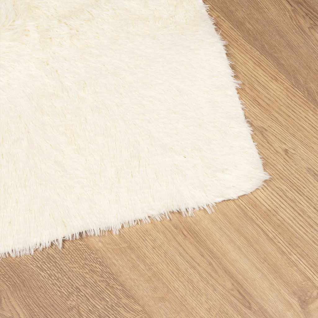 Čupavi tepih s visokim vlaknima NAVARRA krem 240x240 cm