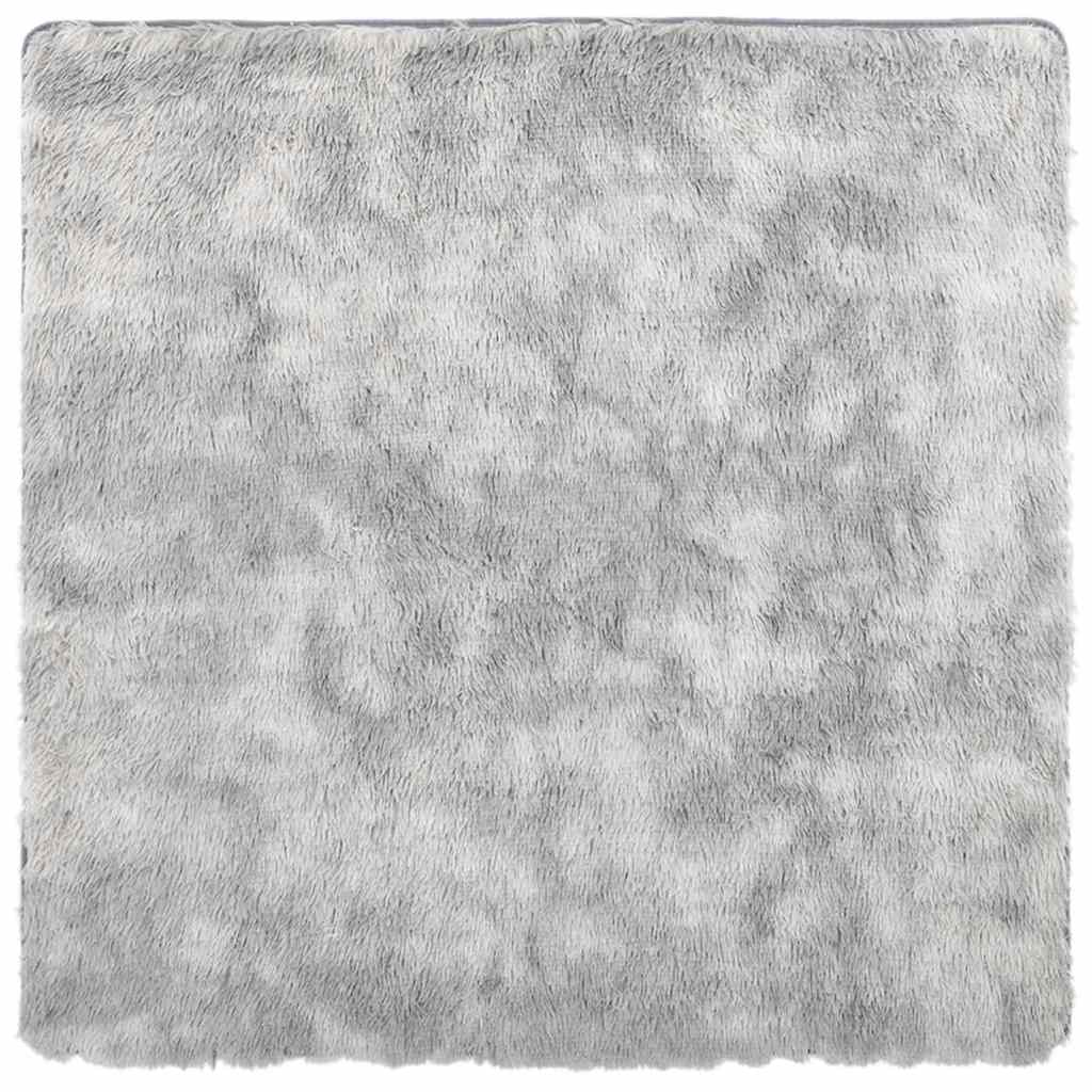Čupavi tepih s visokim vlaknima NAVARRA srebrnosiva 240x240cm