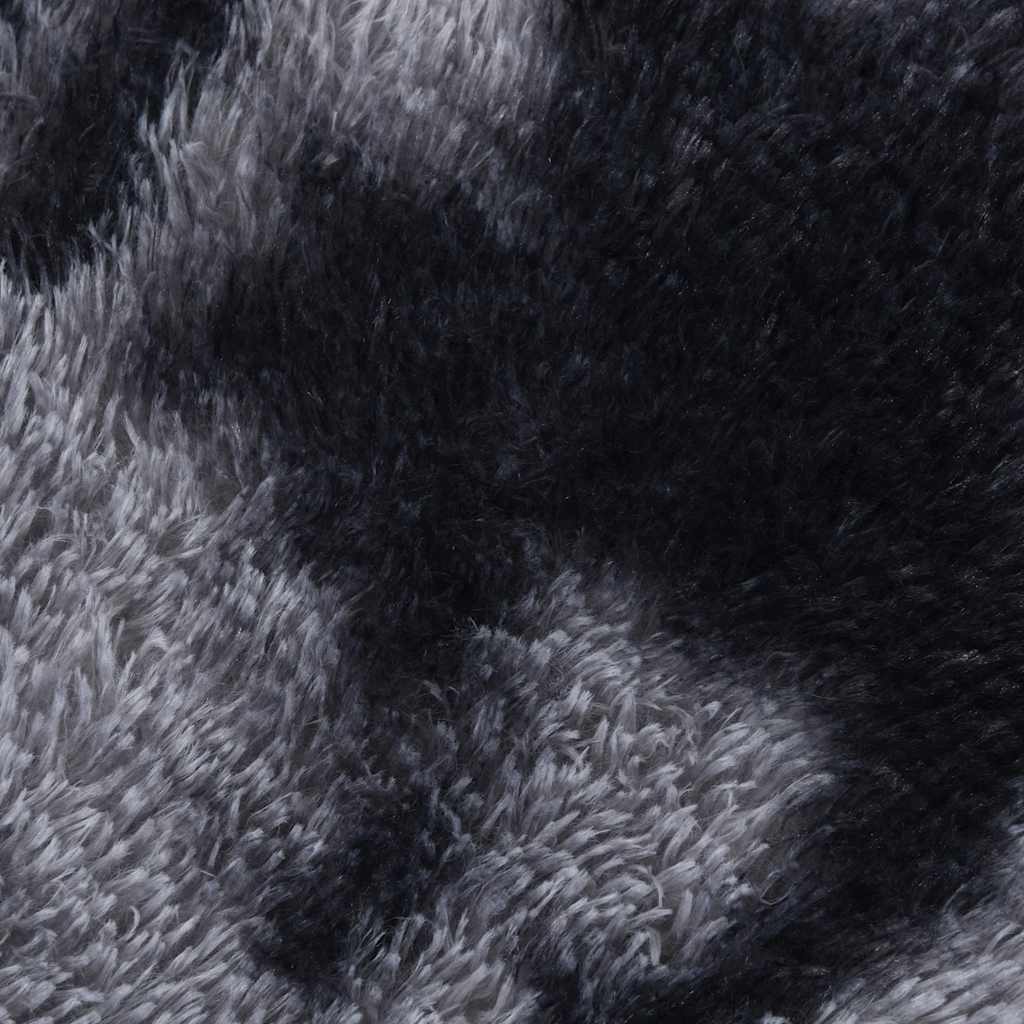 Čupavi tepih s visokim vlaknima NAVARRA tamnosiva 240x240 cm
