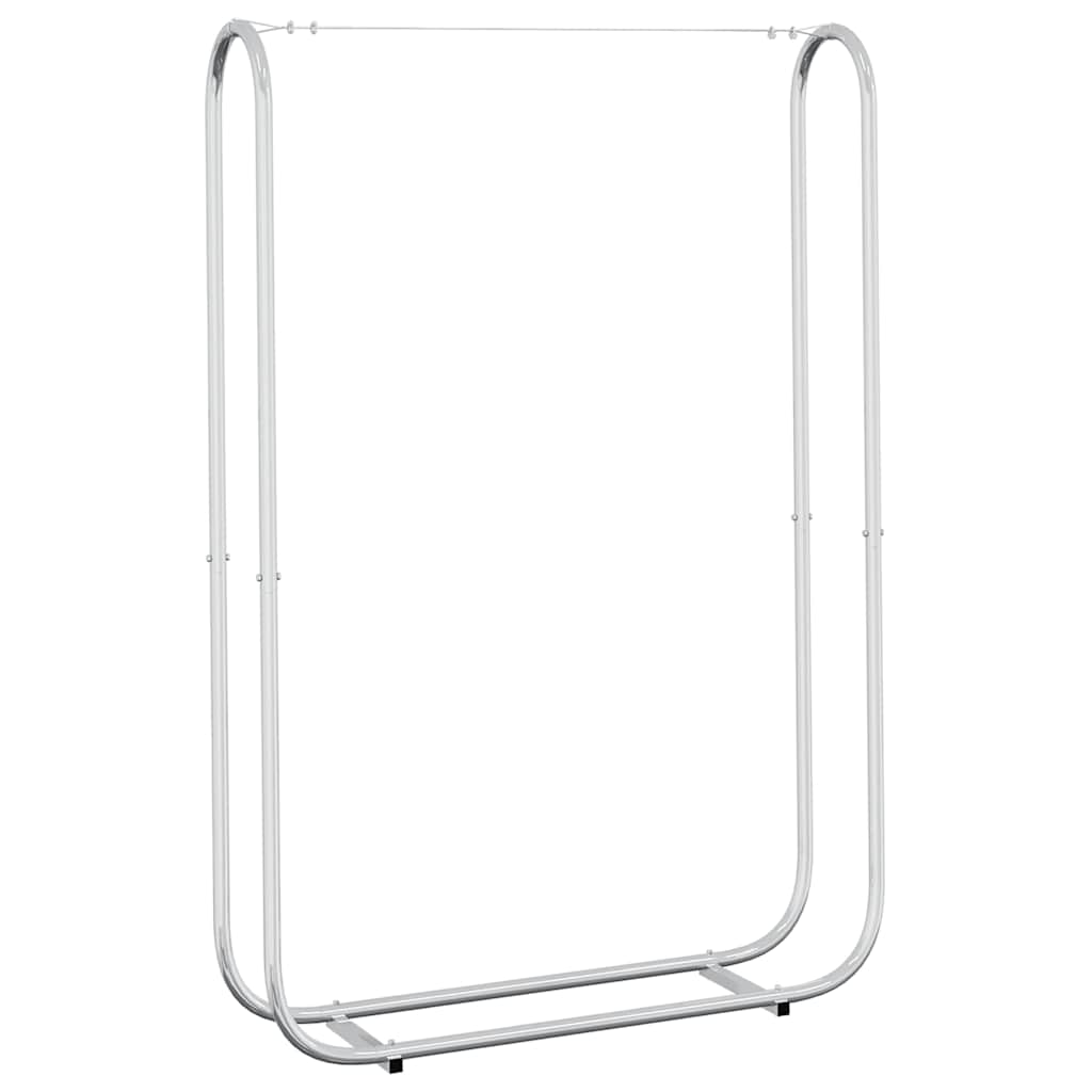 Stalak za drva za ogrjev 100x25x150 cm Pocinčani čelik