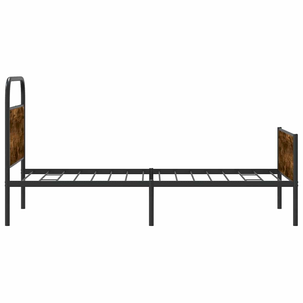 Okvir kreveta bez madraca boja hrasta sonome 107x203 cm drveni