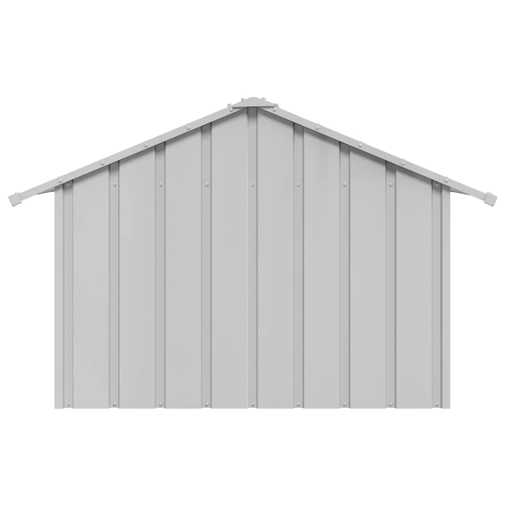Kućica za pse s krovom 83x130x85 cm pocinčani čelik