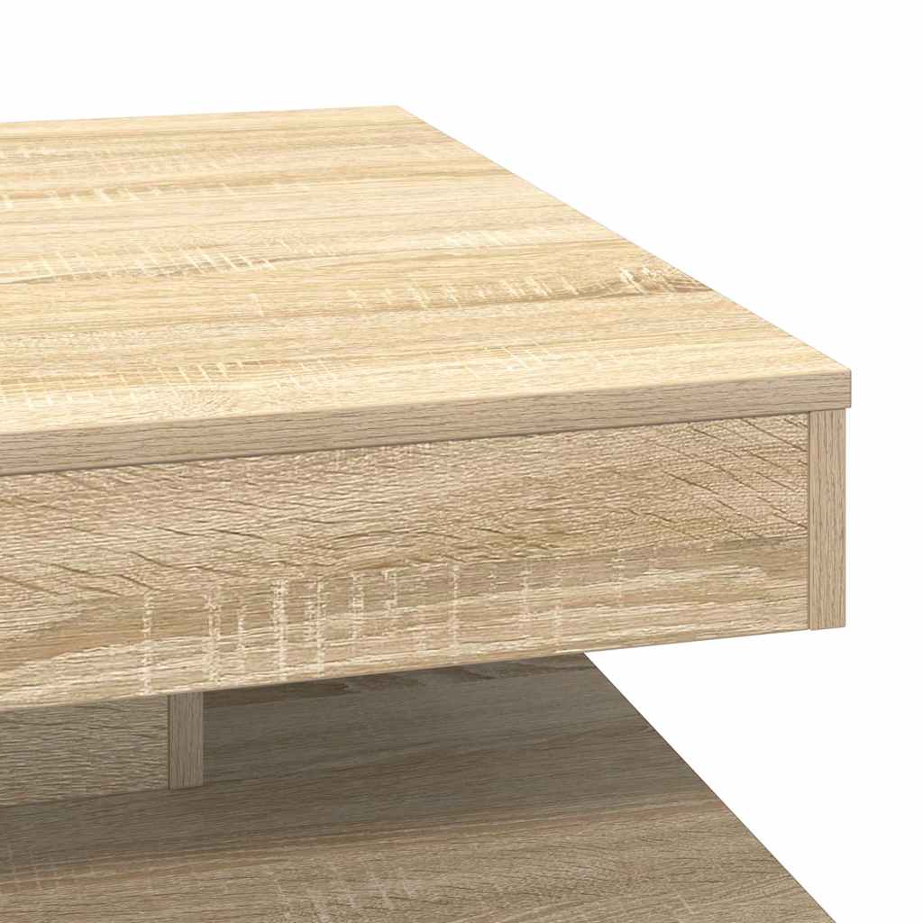 Klub stolić rotirajući za 360 stupnjeva, hrast Sonoma, 70x70x34,5 cm