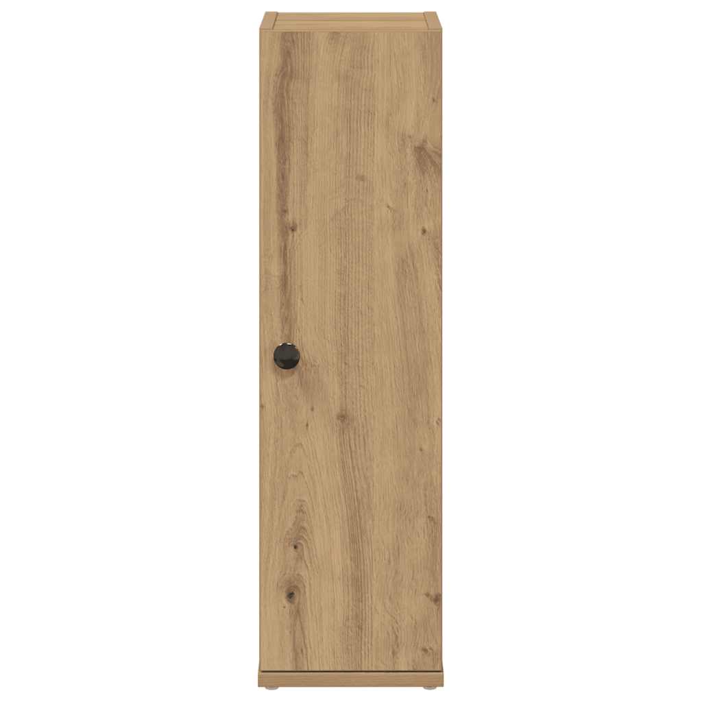Kupaonski ormarić s držačem za role boja hrasta 20,5x22x72 cm