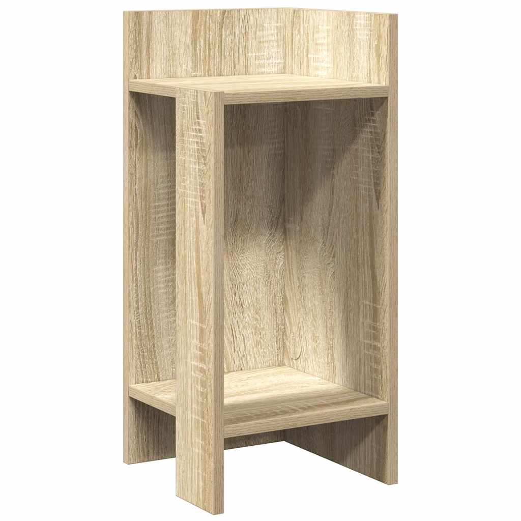 Pomoćni stolić s policom boja hrasta sonome 25,5x27x60 cm